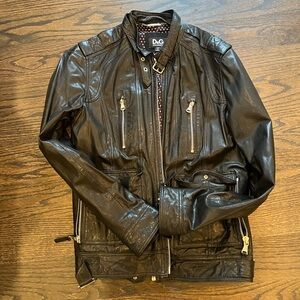 Vintage Dolce & Gabana Men’s Leather Jacket